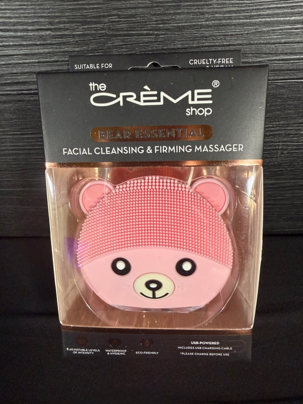 The Crème Shop Bear Essential Facial Cleansing & Firming Massager 🐻💗 (NEW!)
